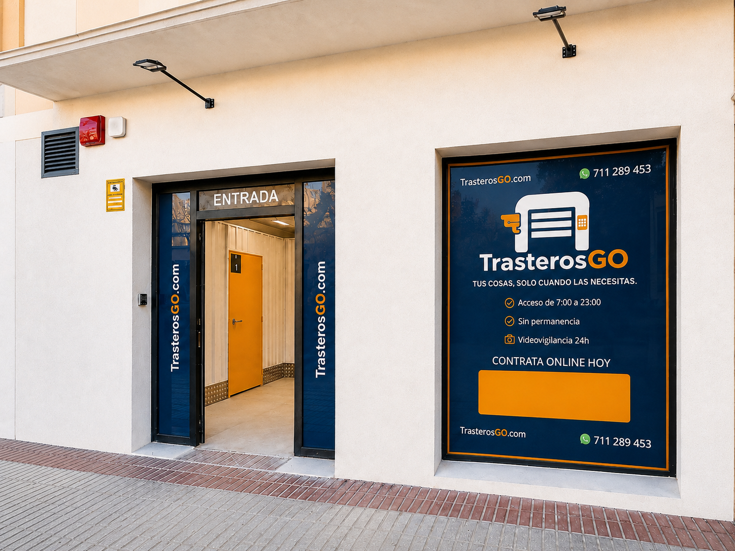 Entrada del centro TrasterosGO en Sanlúcar de Barrameda