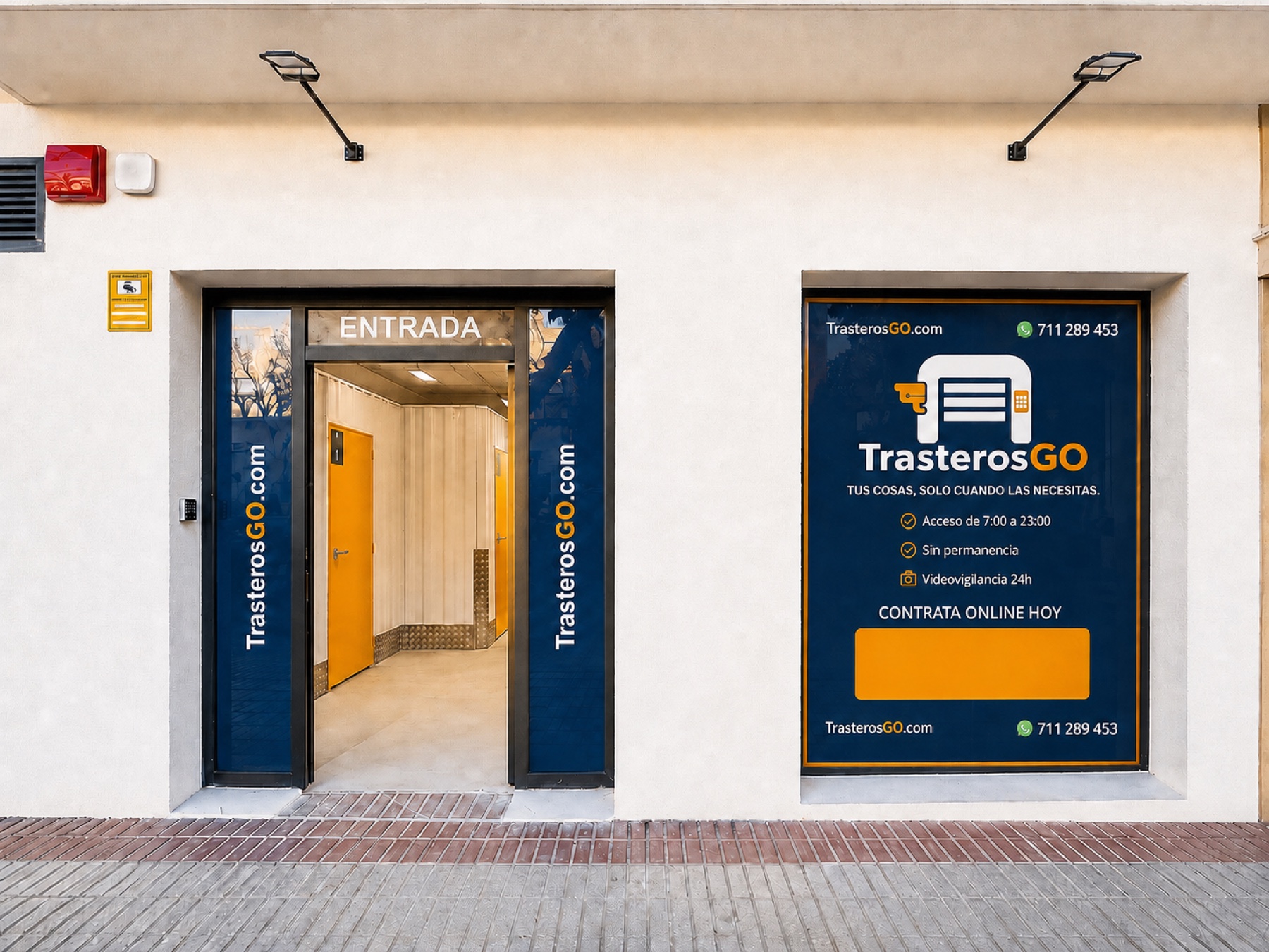 Fachada del centro TrasterosGO Sanlúcar de Barrameda